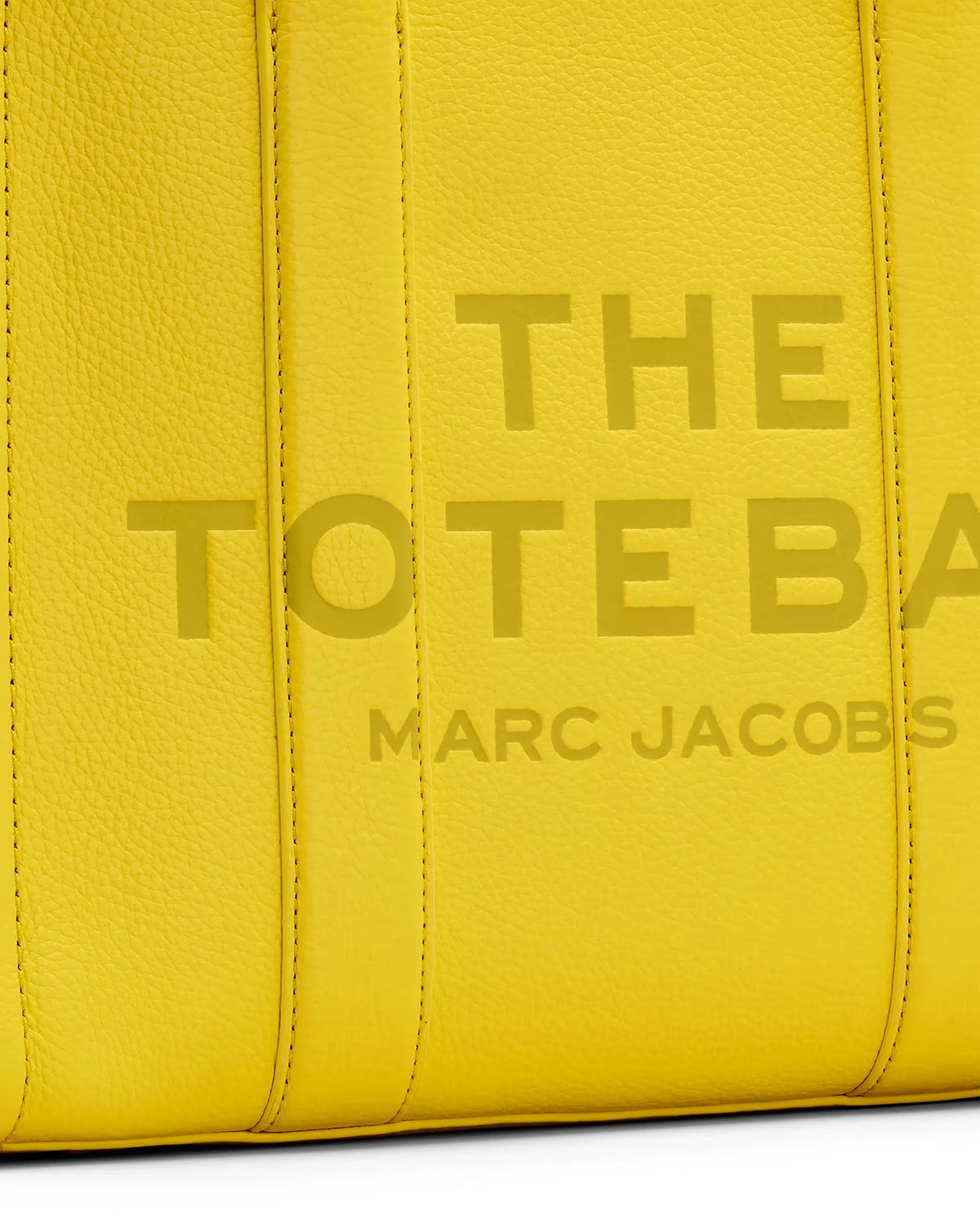 Marc Jacobs The Leather Medium Tote Bag - DAISY YELLOW