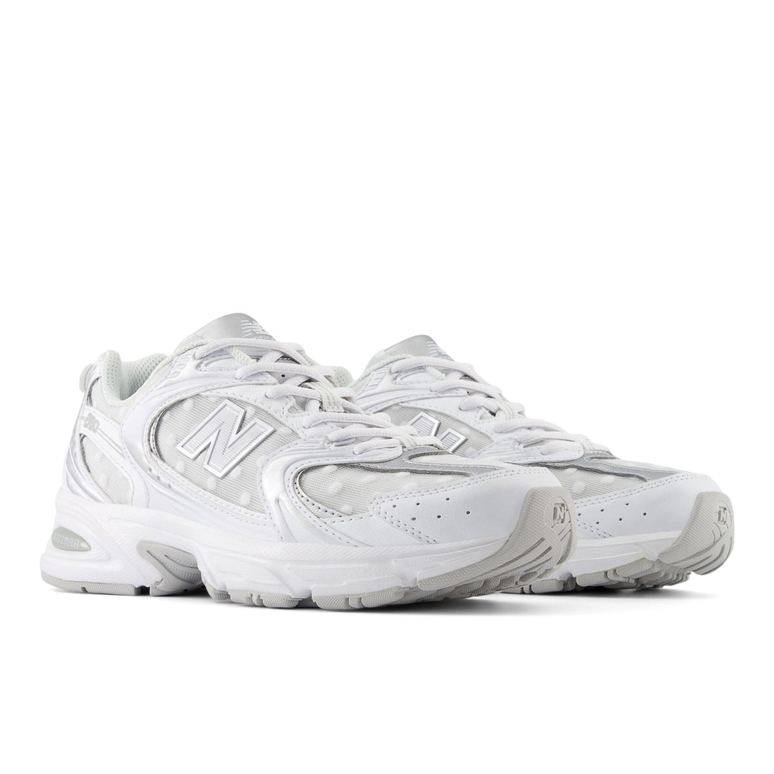 New Balance 530 - WHITE with SILVER METALLIC (U530HFW)