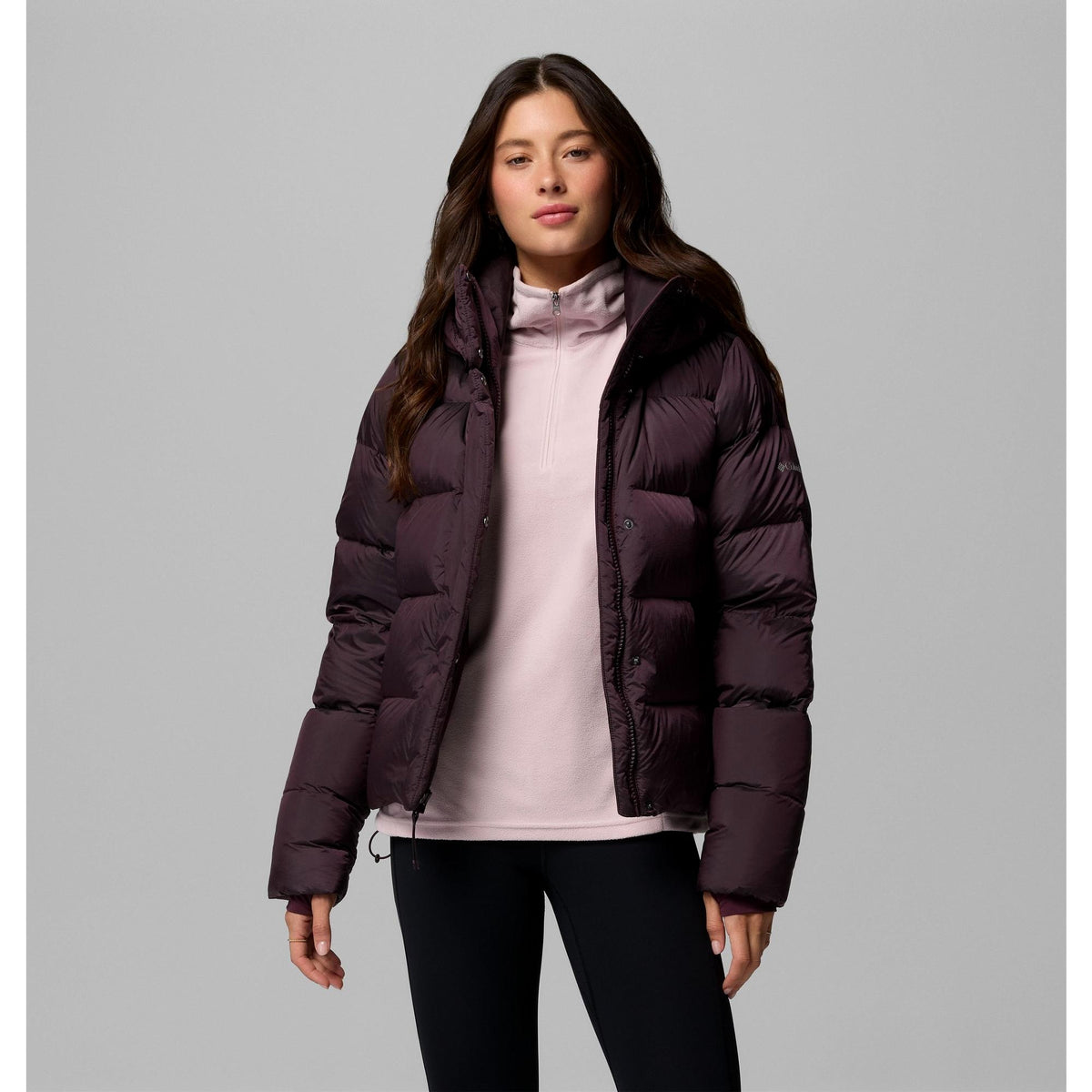 Columbia Women's Amaze Puff Hooded Jacket - Moonvista High Shine