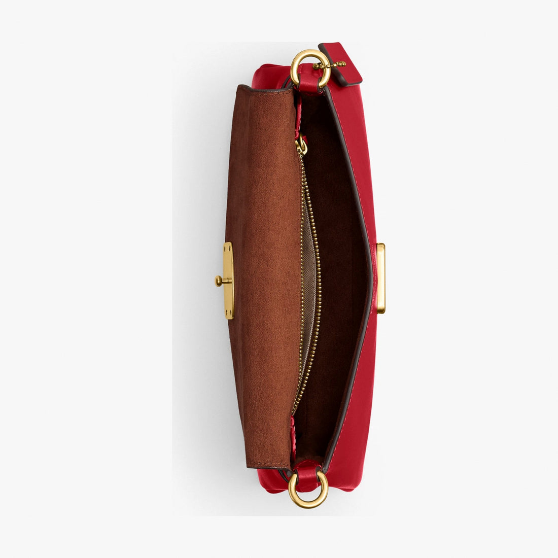 Coach Jet Shoulder Bag - Brass/Poppy