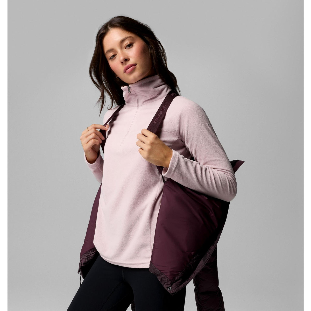 Columbia Women's Amaze Puff Hooded Jacket - Moonvista High Shine