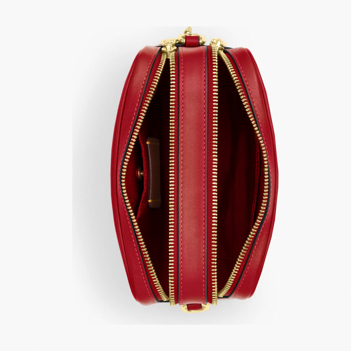 Coach Mini Carey Crossbody Bag - Gold/Poppy