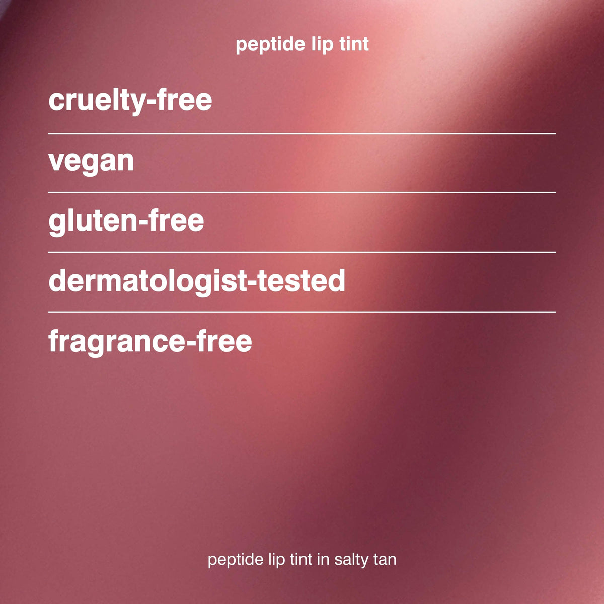 Rhode Peptide Lip Tint Nourishing Glaze - Salty Tan - soft mauve