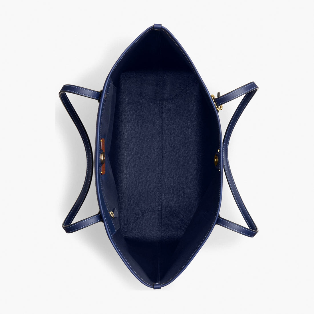 Coach City Tote Bag In Signature Canvas - Gold/Navy