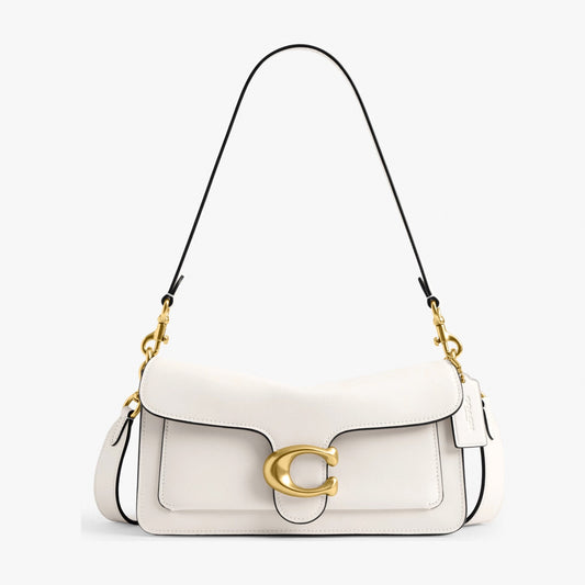 Coach Tabby Shoulder Bag 26 - Brass/Chalk