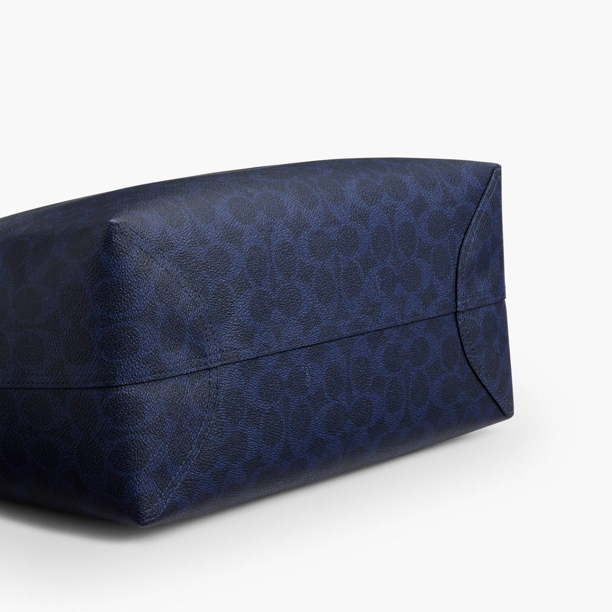 Coach City Tote Bag In Signature Canvas - Gold/Navy