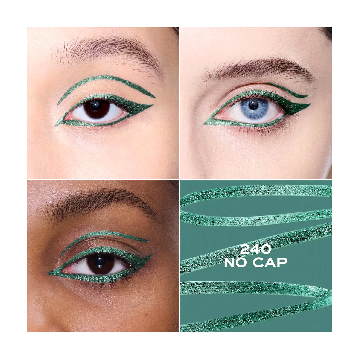 Marc Jacobs Drawn This Way Eyeliner - NO CAP - METALLIC EMERALD GREEN