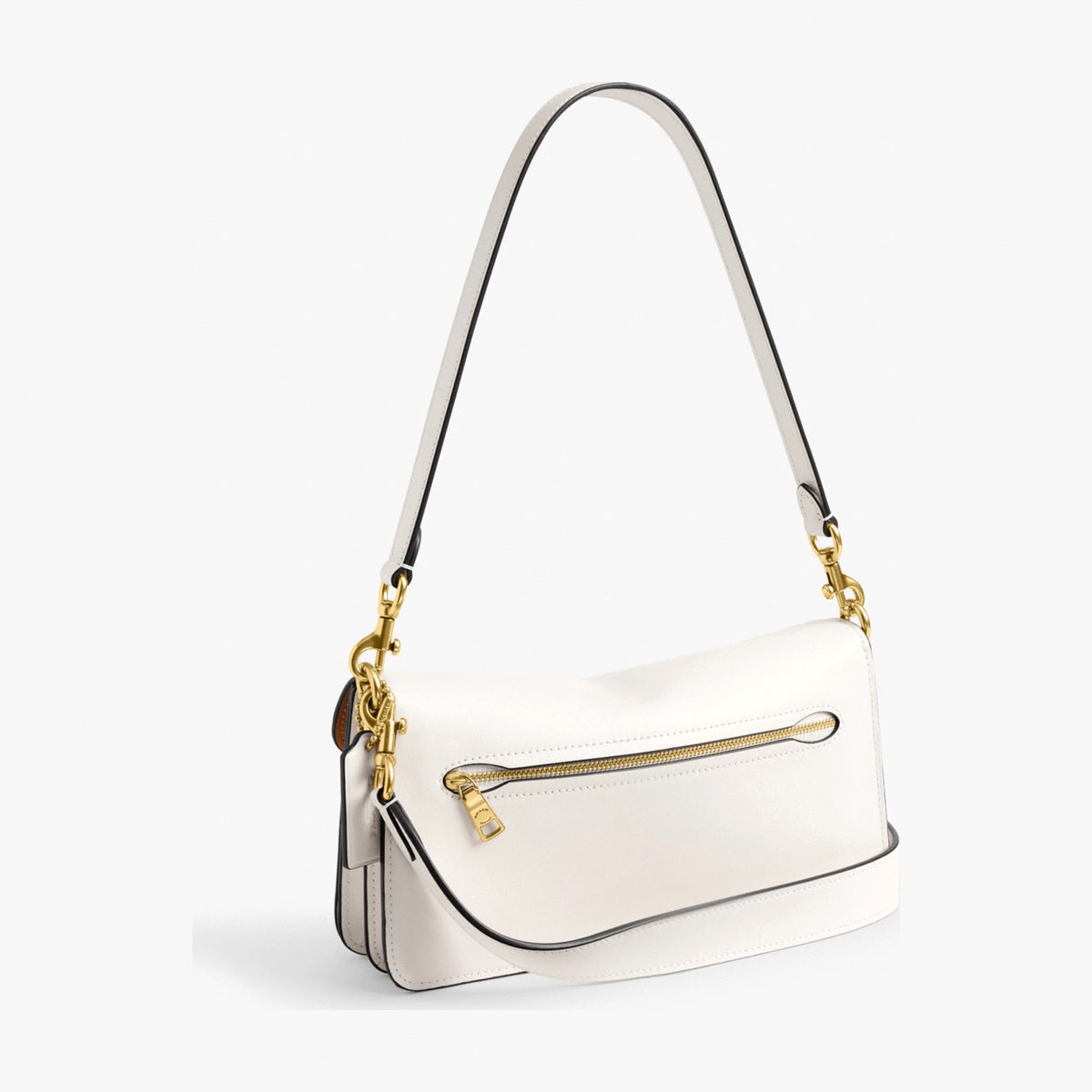 Coach Tabby Shoulder Bag 26 - Brass/Chalk
