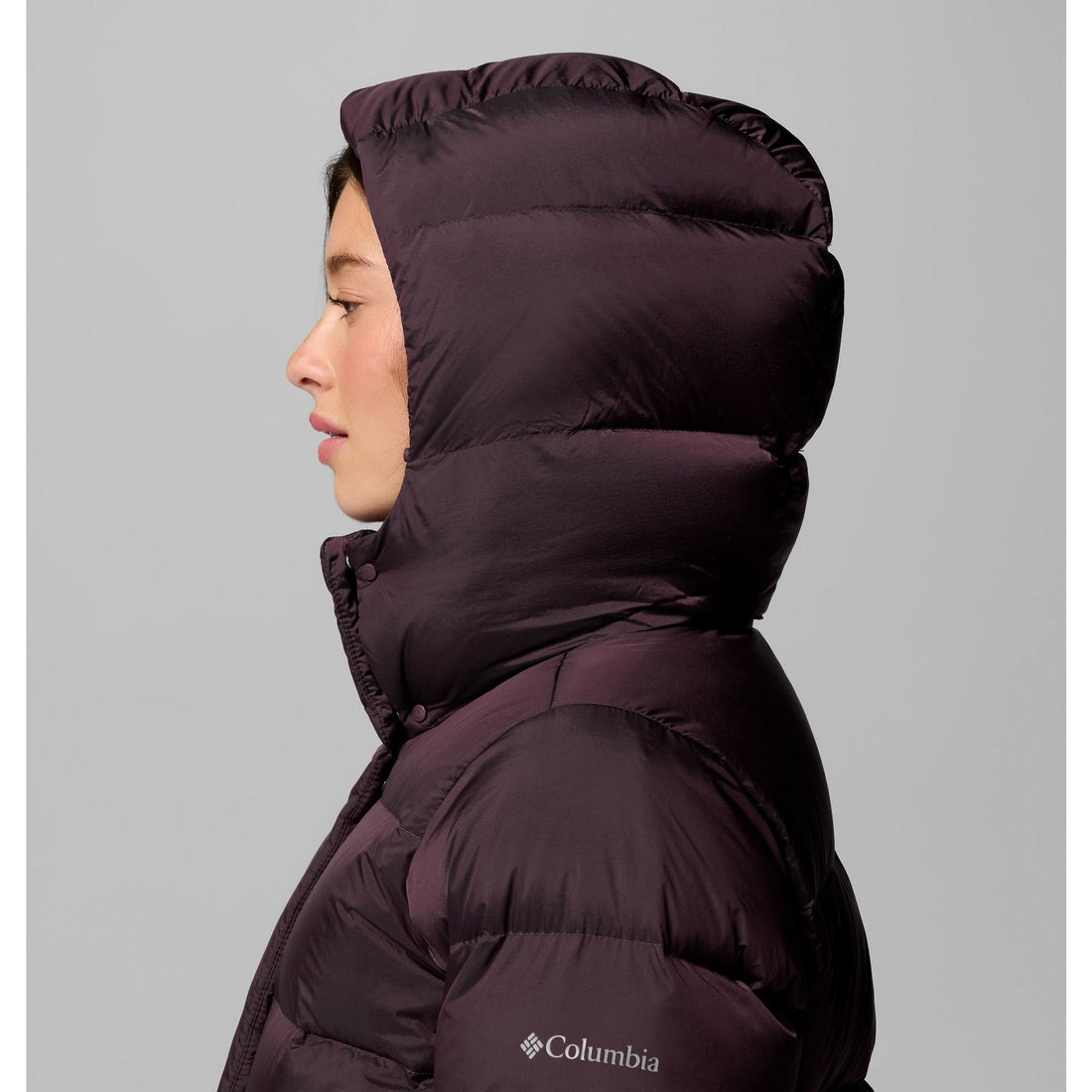 Columbia Women's Amaze Puff Hooded Jacket - Moonvista High Shine