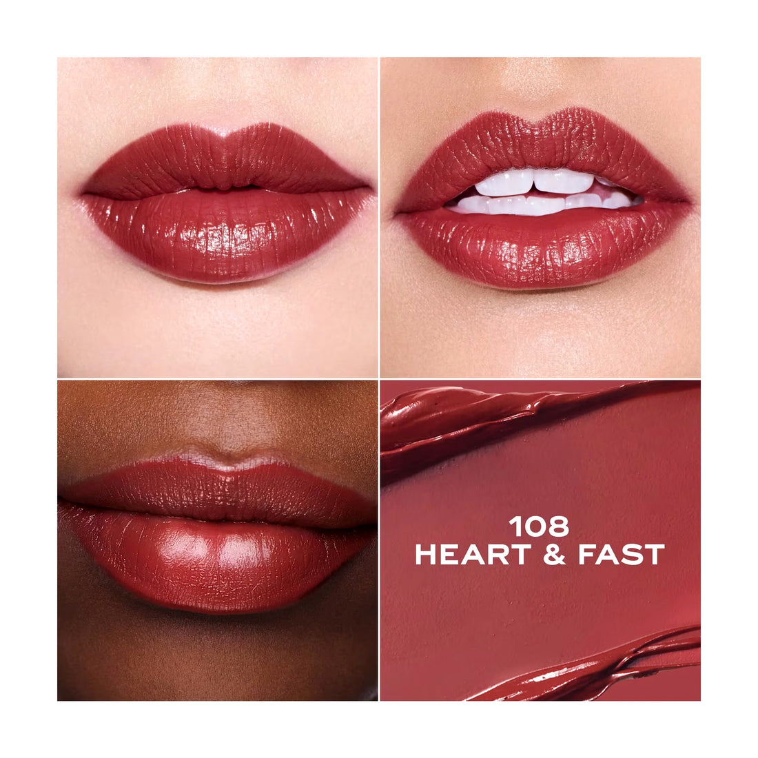 Marc Jacobs Heart On Lipstick - HEART & FAST - DEEP CHOCOLATE BROWN
