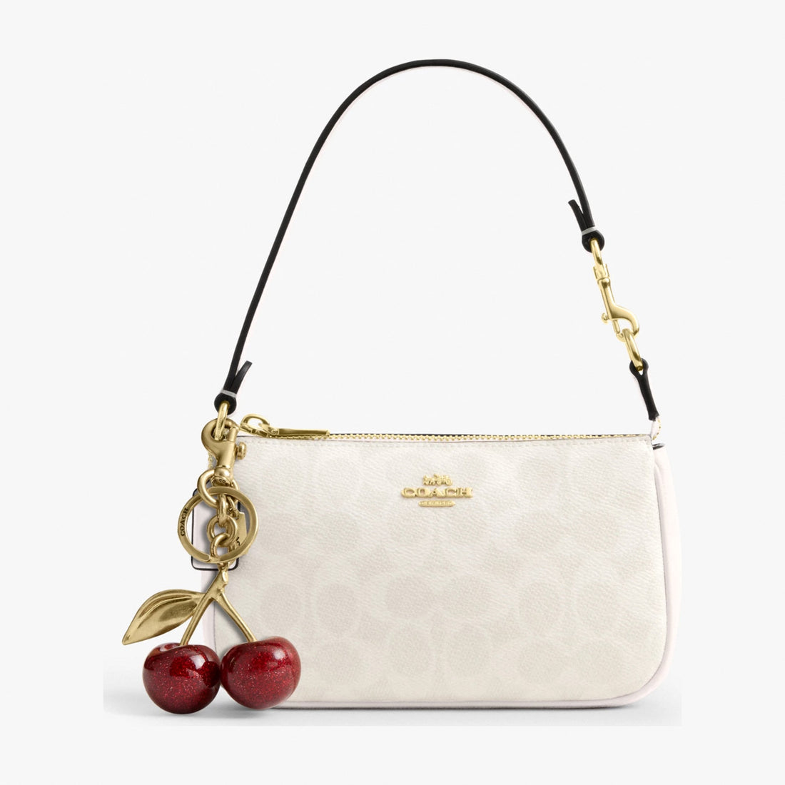 Coach Nolita 19 In Signature Canvas - Gold/White/Chalk