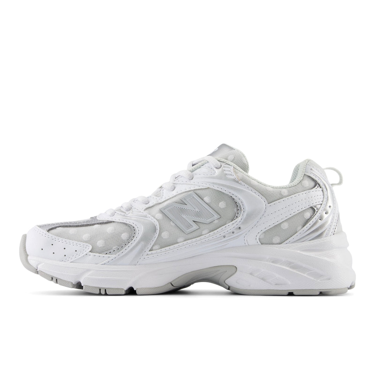 New Balance 530 - WHITE with SILVER METALLIC (U530HFW)