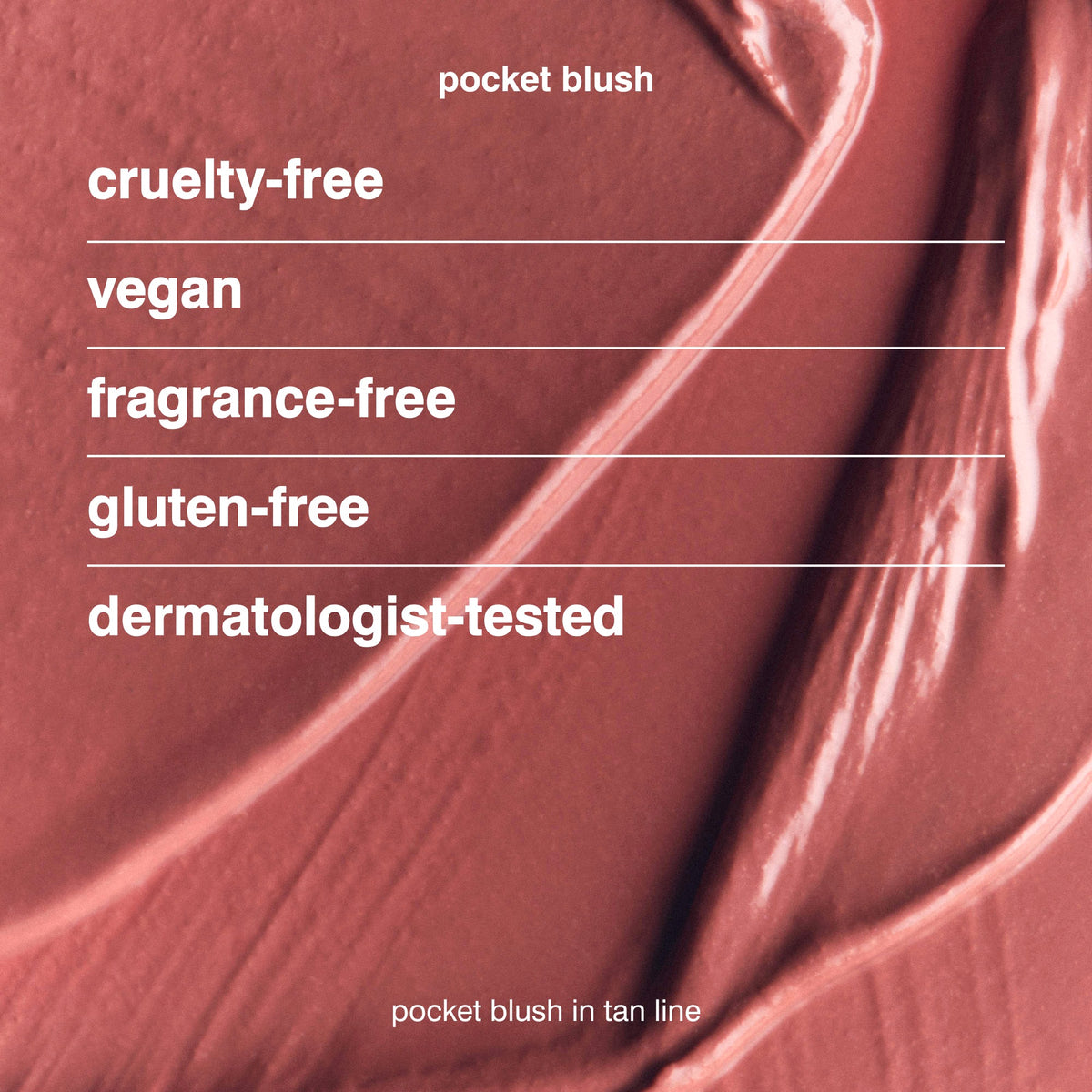 Rhode Pocket Blush Buildable Hydrating Cream Blush - Tan Line - pinky tan