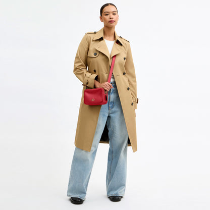 Coach Mini Carey Crossbody Bag - Gold/Poppy