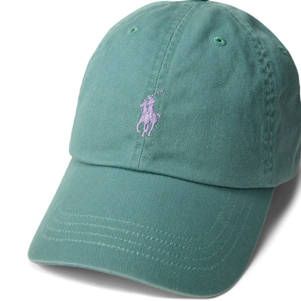 Polo Ralph Lauren The Iconic Cotton Chino Ball Cap - Greenscape