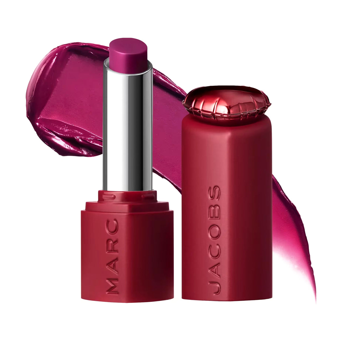 Marc Jacobs Heart On Lipstick - HAUTE & NAUGHTY - DEEP BRIGHT PLUM