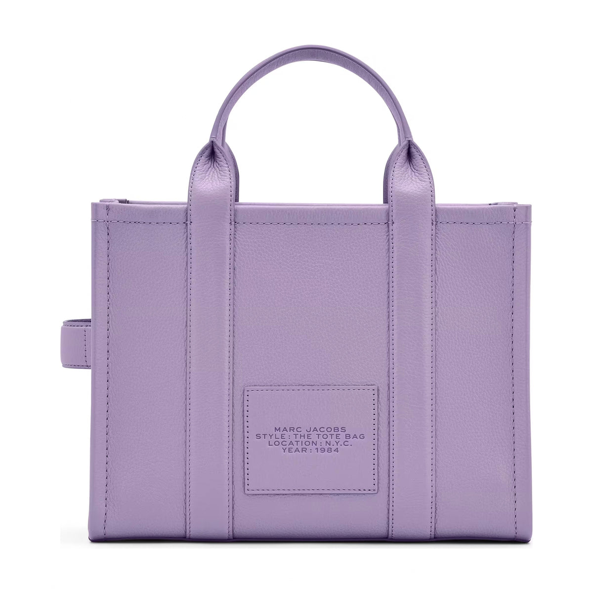 Marc Jacobs The Leather Medium Tote Bag - LILAC