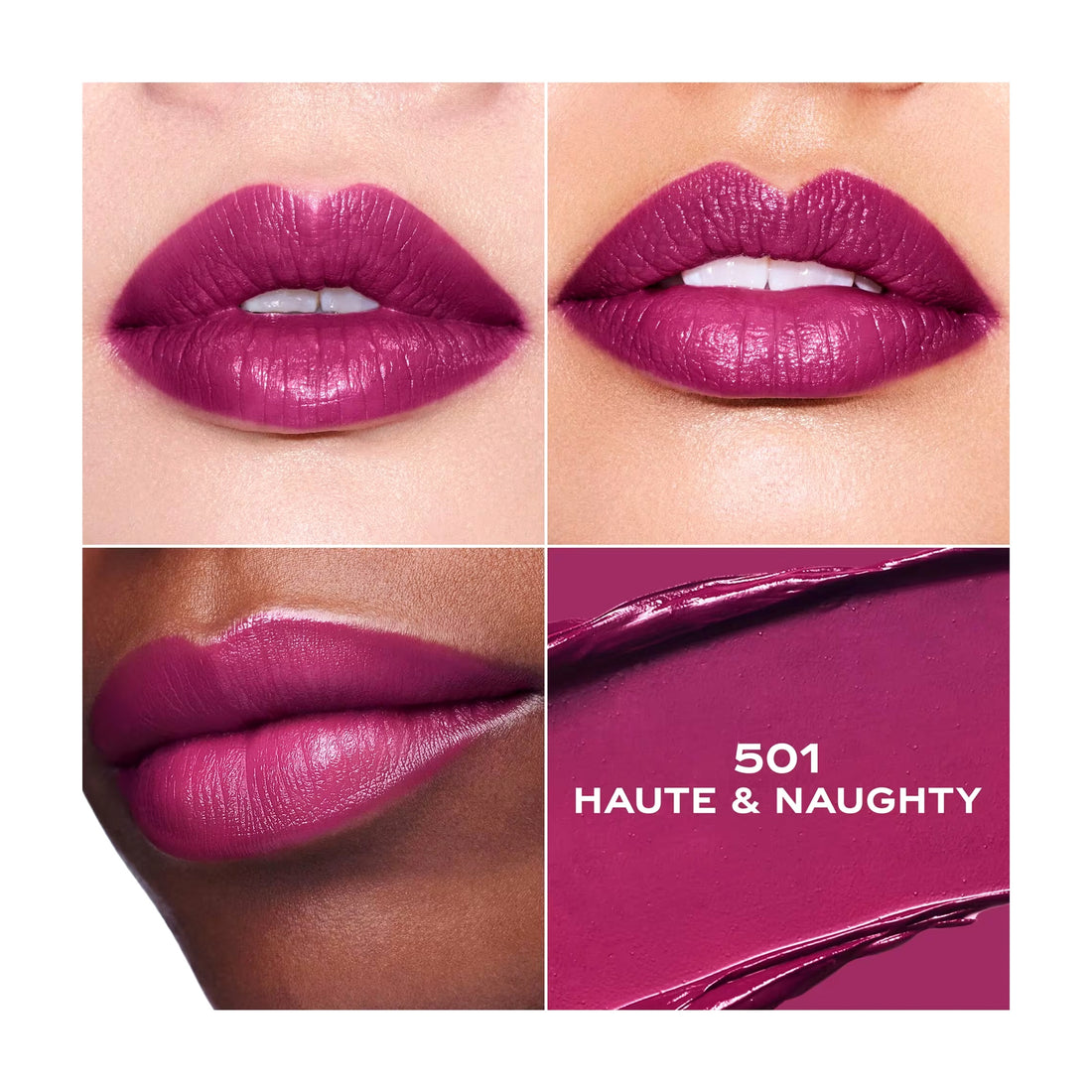 Marc Jacobs Heart On Lipstick - HAUTE & NAUGHTY - DEEP BRIGHT PLUM