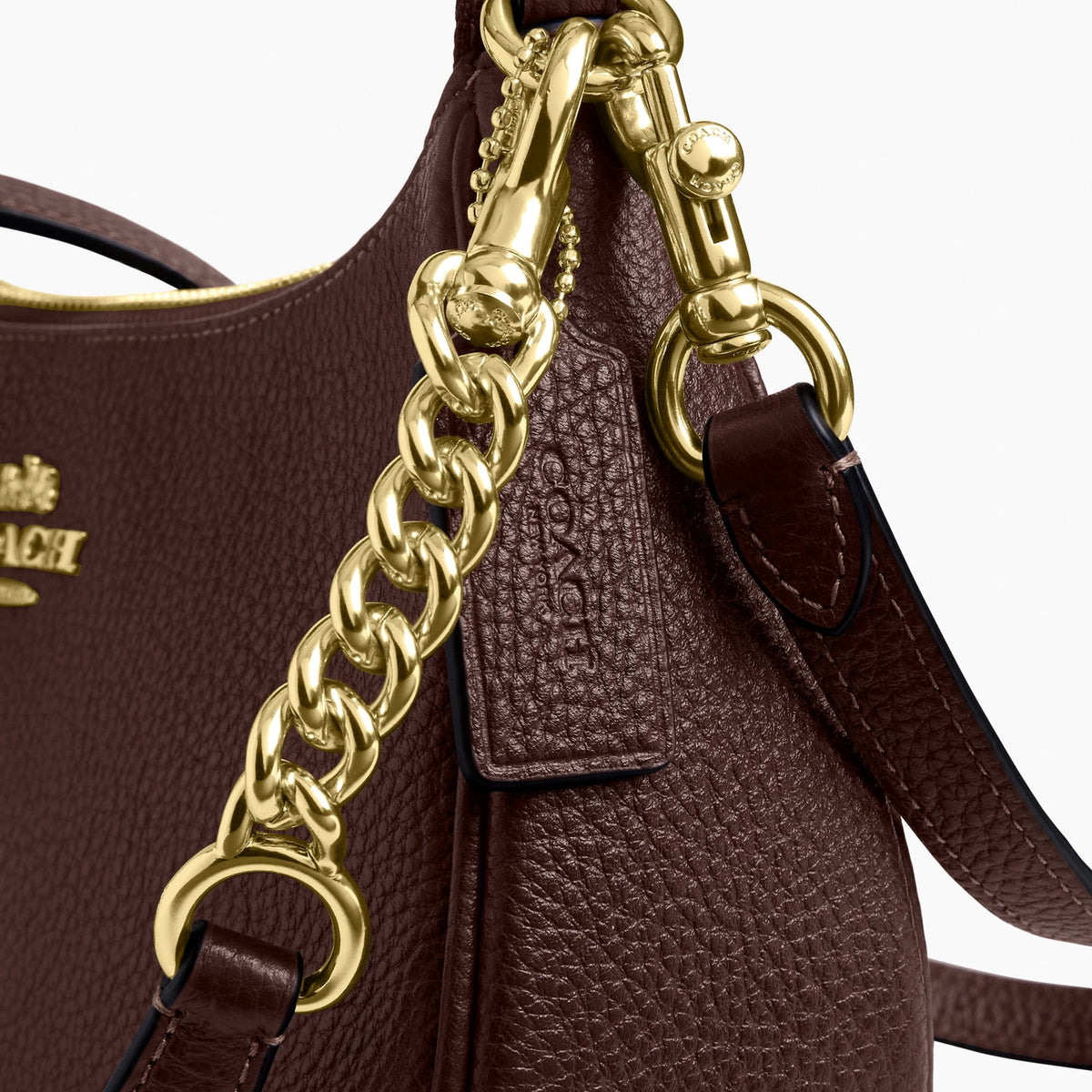 Coach Teri Shoulder Bag - Gold/Maple