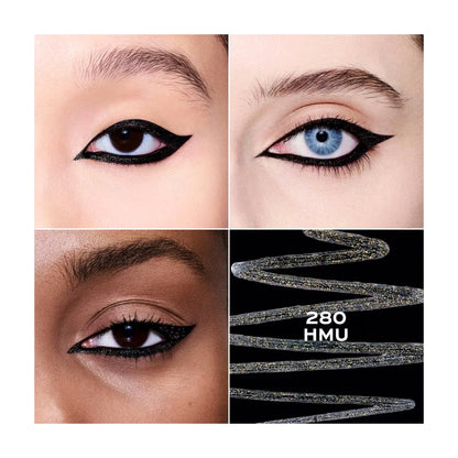 Marc Jacobs Drawn This Way Eyeliner - HMU - ULTRA BLACK GLITTER