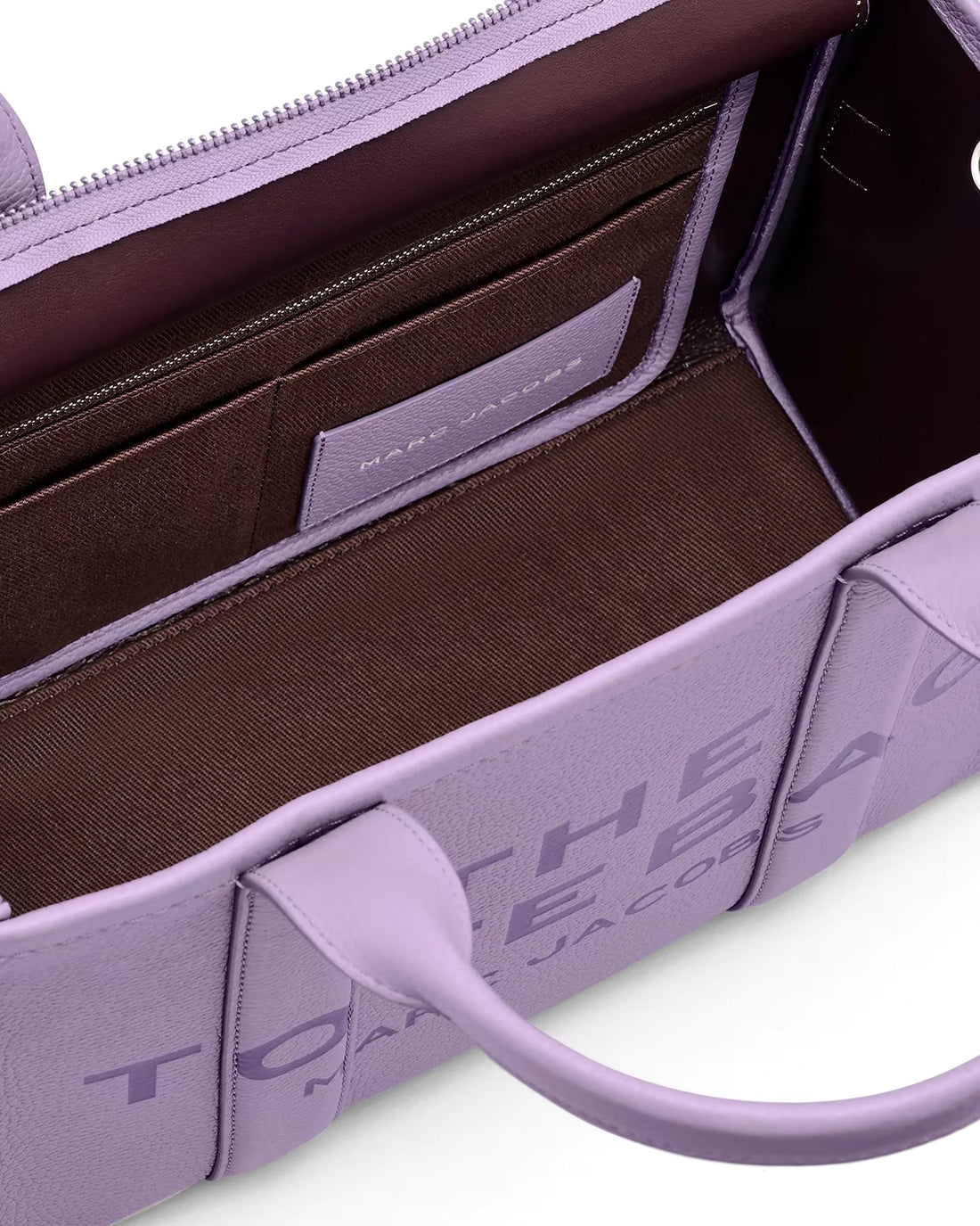 Marc Jacobs The Leather Medium Tote Bag - LILAC