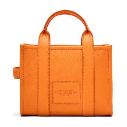 Marc Jacobs The Leather Small Tote Bag - TANGERINE