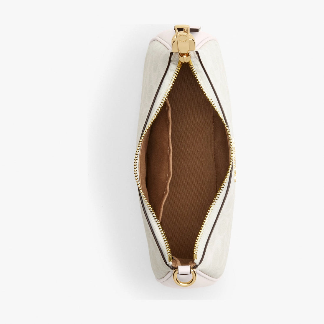 Coach Teri Shoulder Bag In Signature Canvas - Gold/White/Chalk