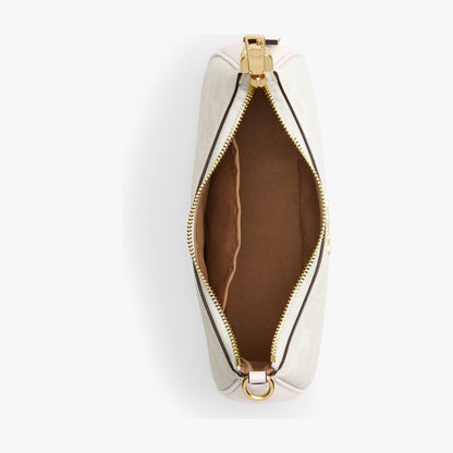Coach Teri Shoulder Bag In Signature Canvas - Gold/White/Chalk