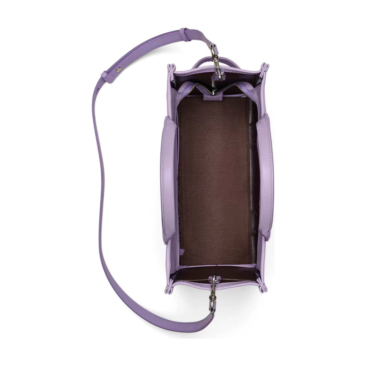 Marc Jacobs The Leather Medium Tote Bag - LILAC