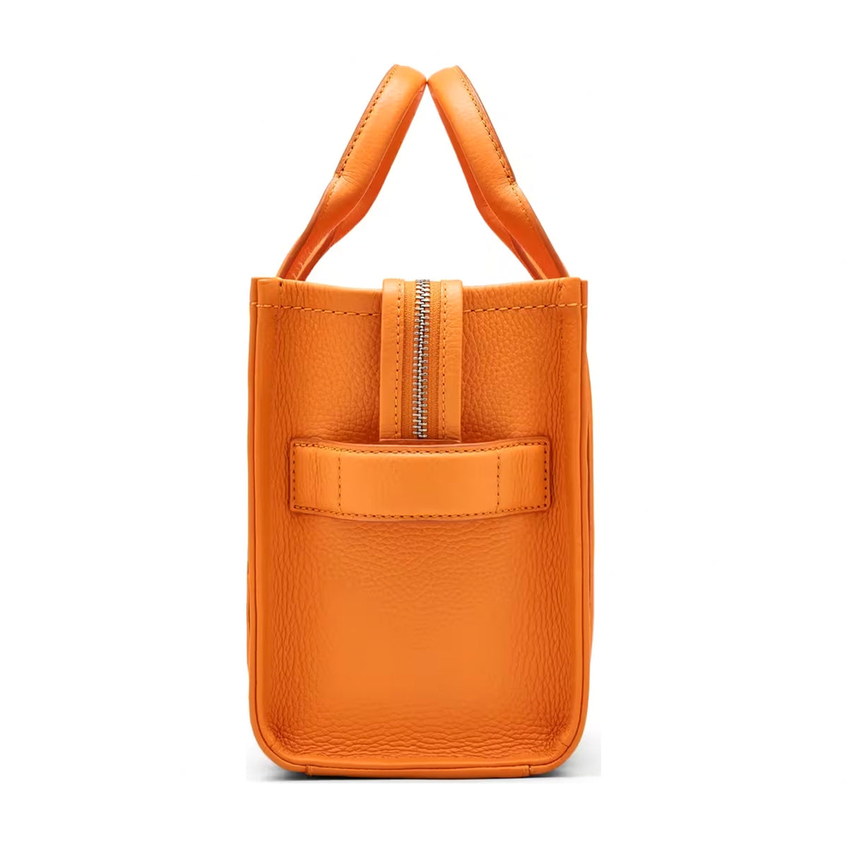Marc Jacobs The Leather Small Tote Bag - TANGERINE