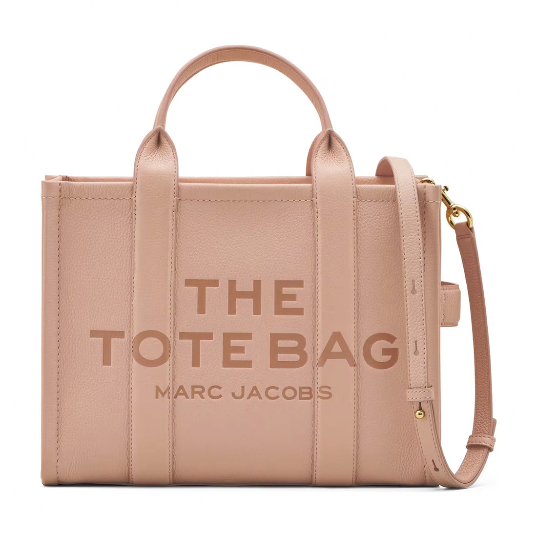 Marc Jacobs The Leather Medium Tote Bag - ROSE