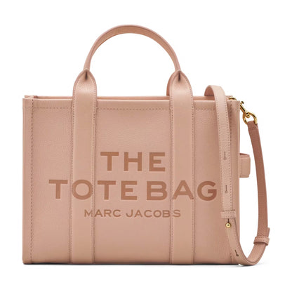 Marc Jacobs The Leather Medium Tote Bag - ROSE