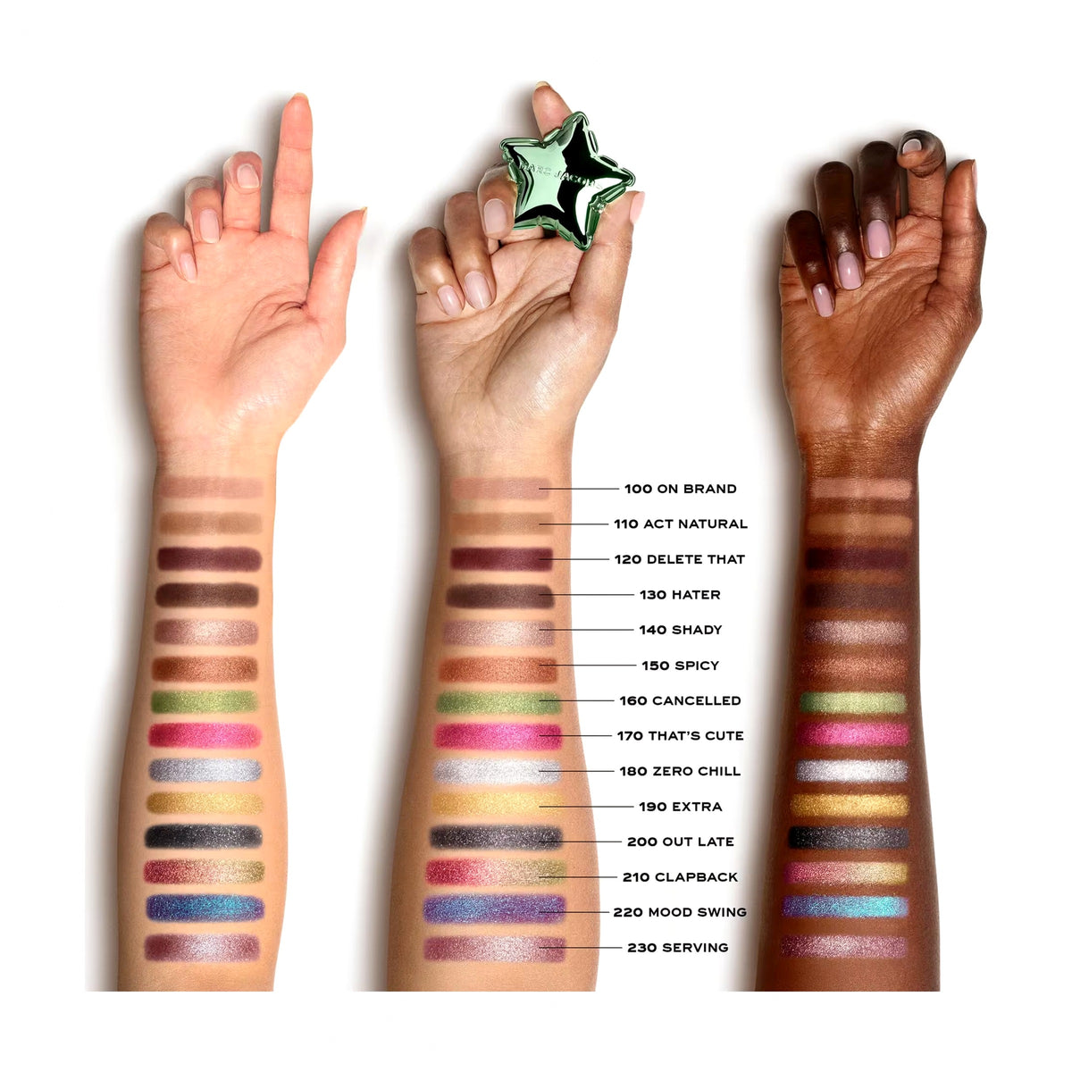 Marc Jacobs Born Star Eyeshadow - ACT NATURAL - MATTE CINNAMON