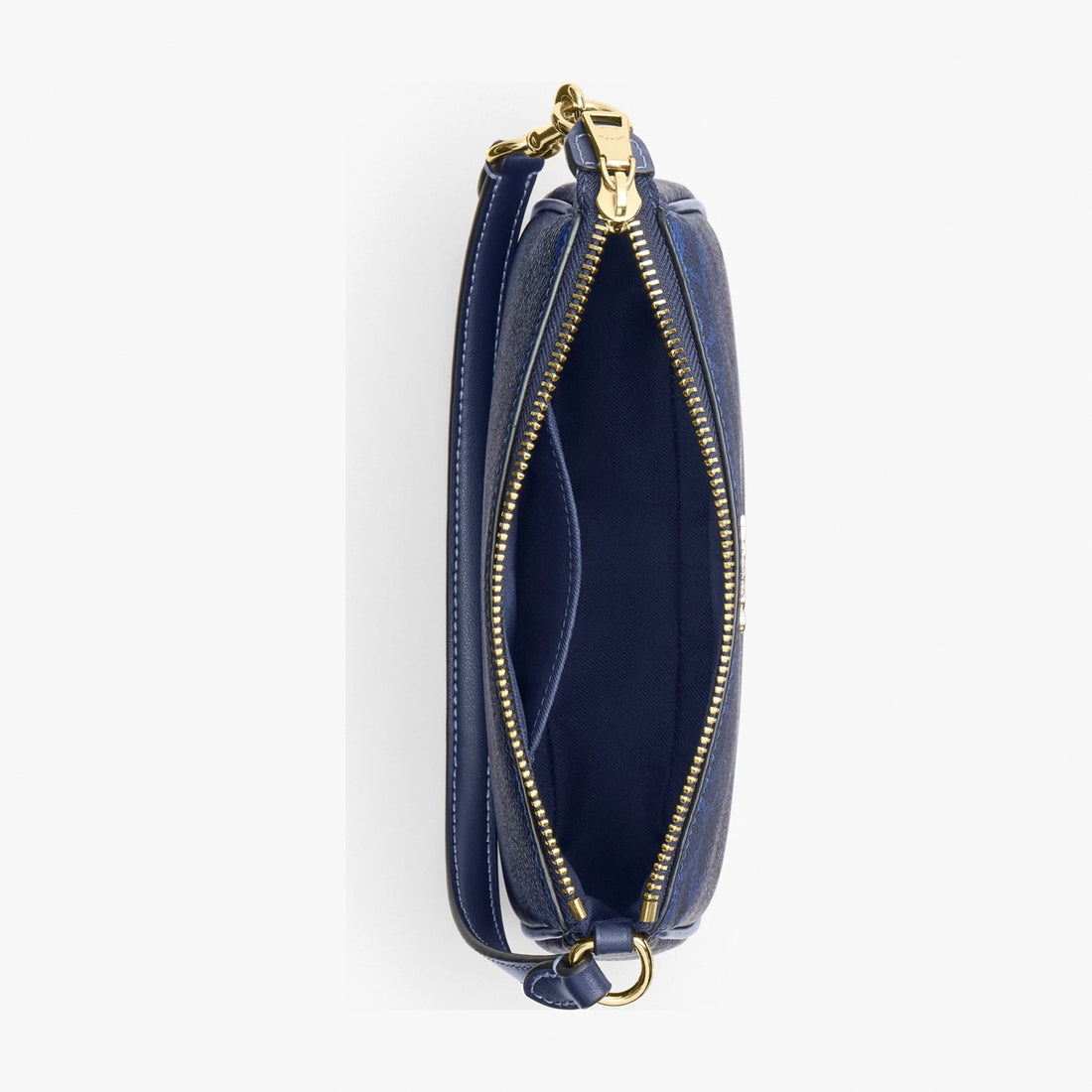 Coach Nolita 19 In Signature Canvas - Gold/Navy