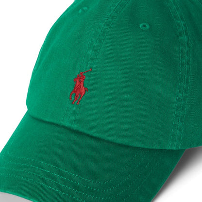 Polo Ralph Lauren The Iconic Cotton Chino Ball Cap - Erin Green