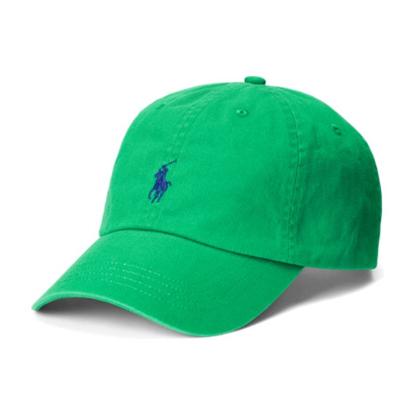 Polo Ralph Lauren The Iconic Cotton Chino Ball Cap - Billard Green