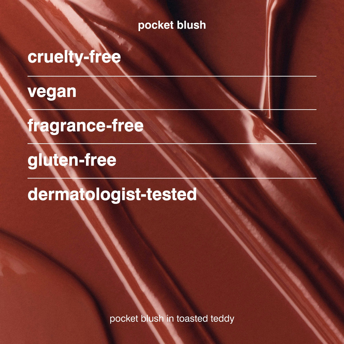 Rhode Pocket Blush Buildable Hydrating Cream Blush - Toasted Teddy - bronze terracotta