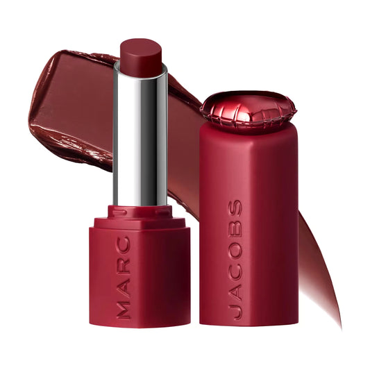 Marc Jacobs Heart On Lipstick - BURNING UP - DEEP DARK BROWN