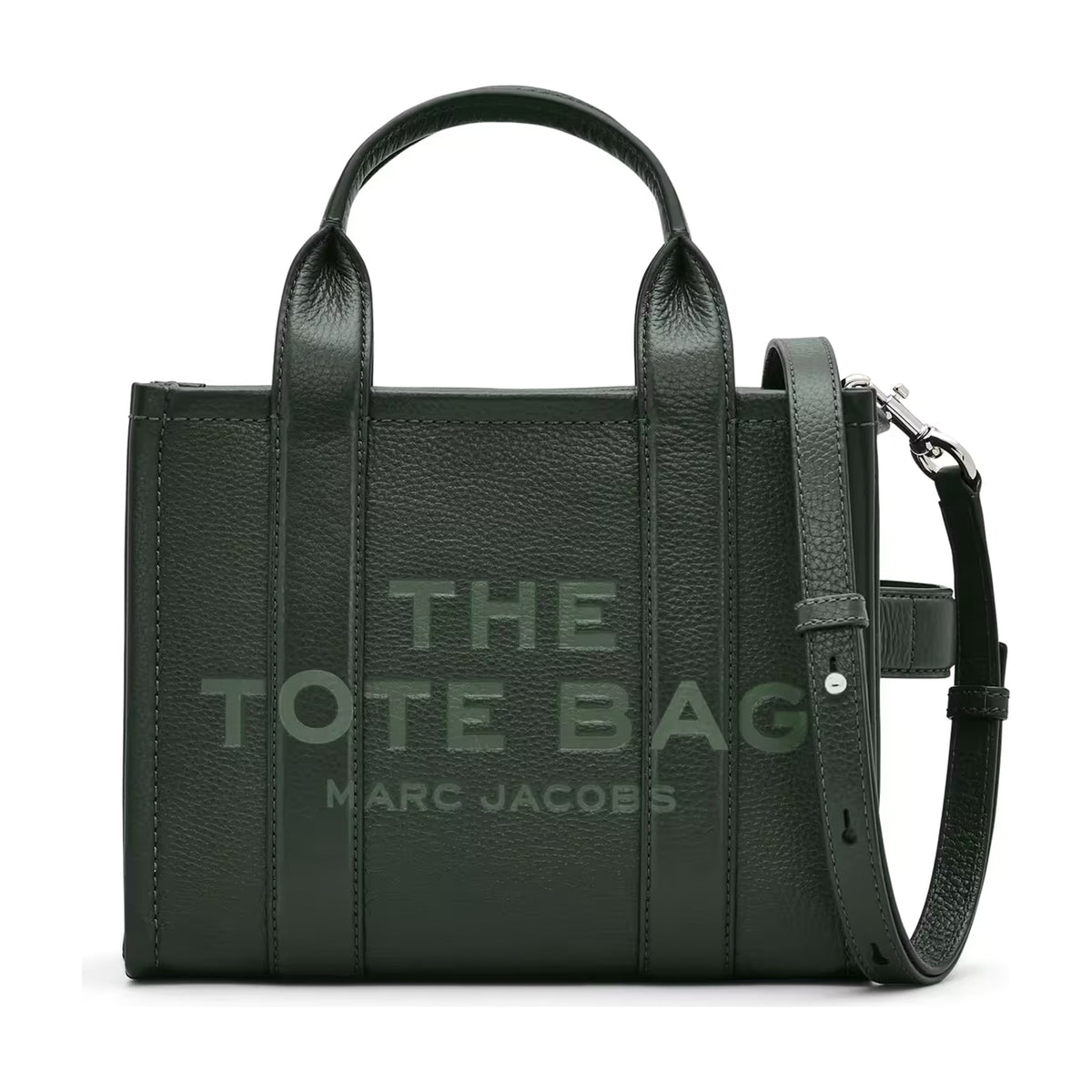 Marc Jacobs The Leather Small Tote Bag - IVY