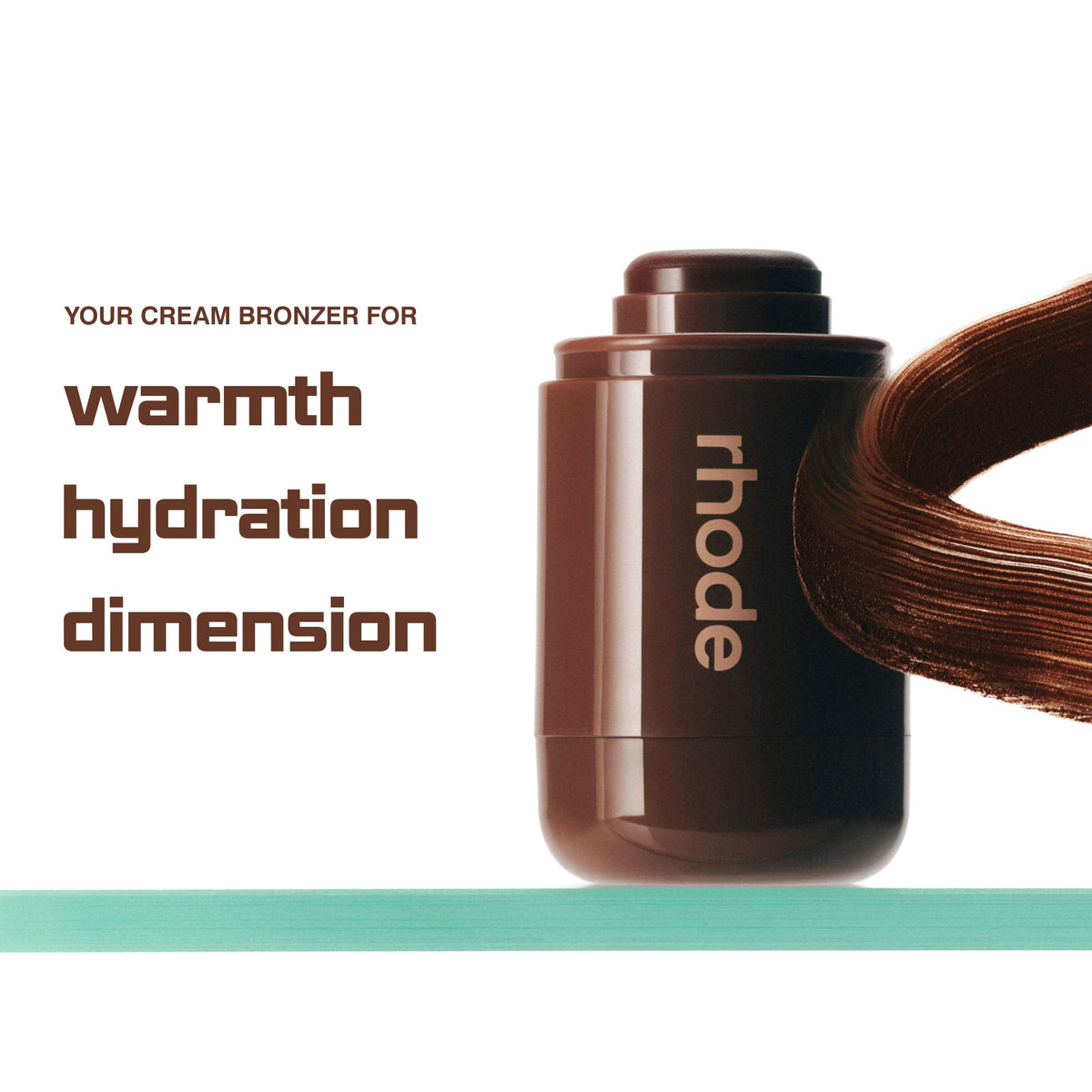 Rhode Pocket Bronze Long-Wearing Cream Bronzer - drench