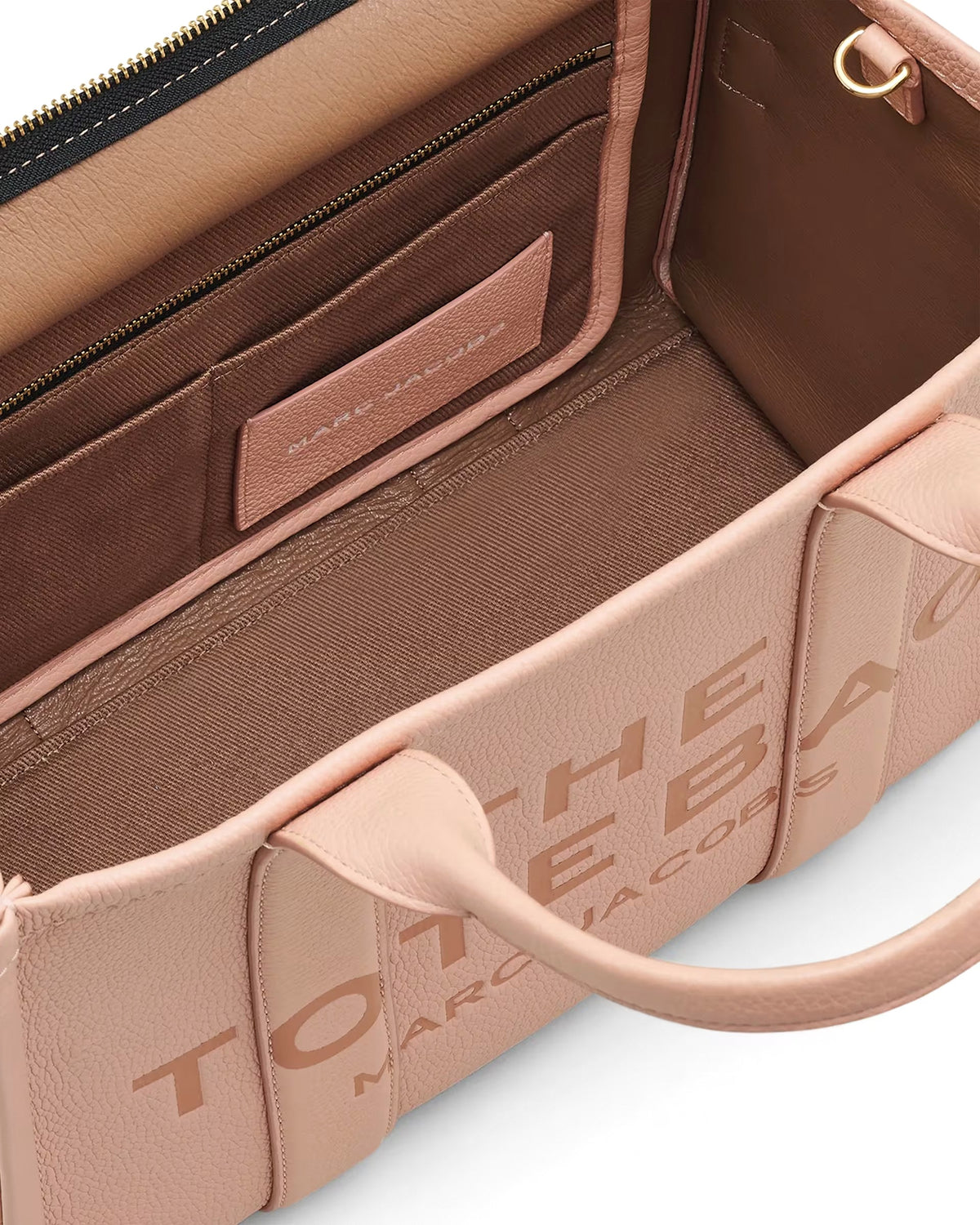 Marc Jacobs The Leather Medium Tote Bag - ROSE