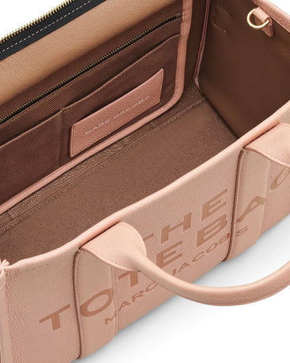 Marc Jacobs The Leather Medium Tote Bag - ROSE