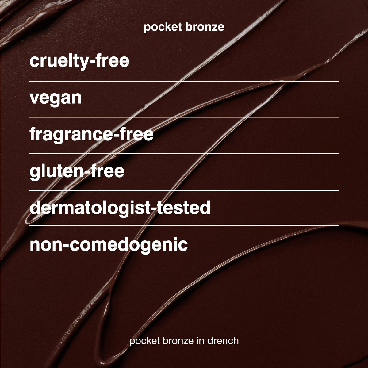 Rhode Pocket Bronze Long-Wearing Cream Bronzer - drench