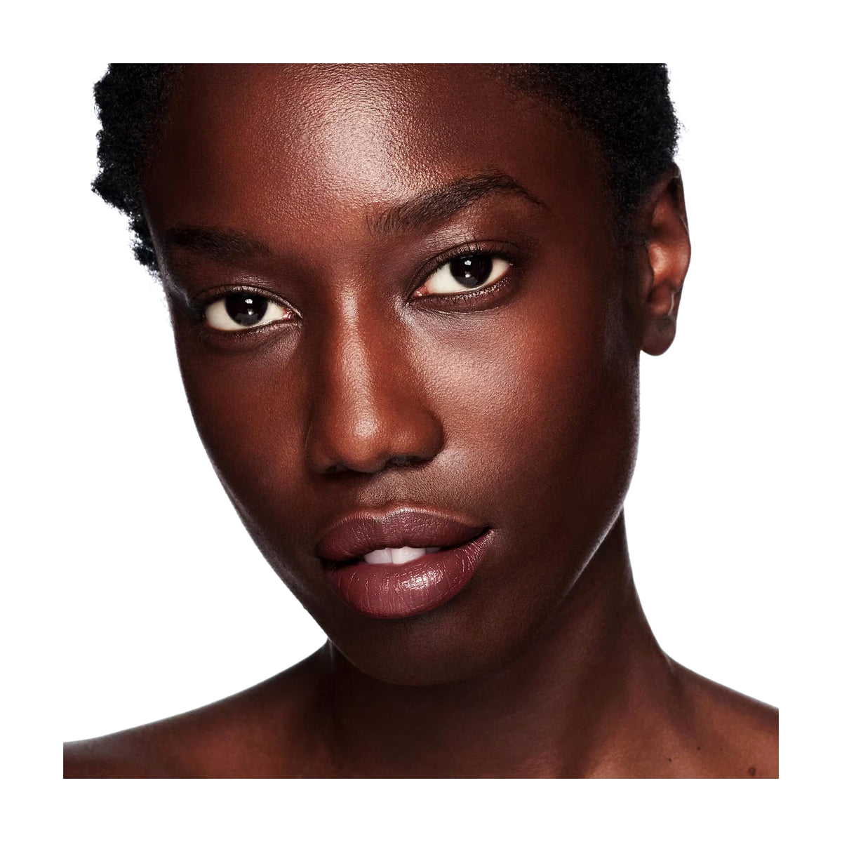 Marc Jacobs Heart On Lipstick - BURNING UP - DEEP DARK BROWN