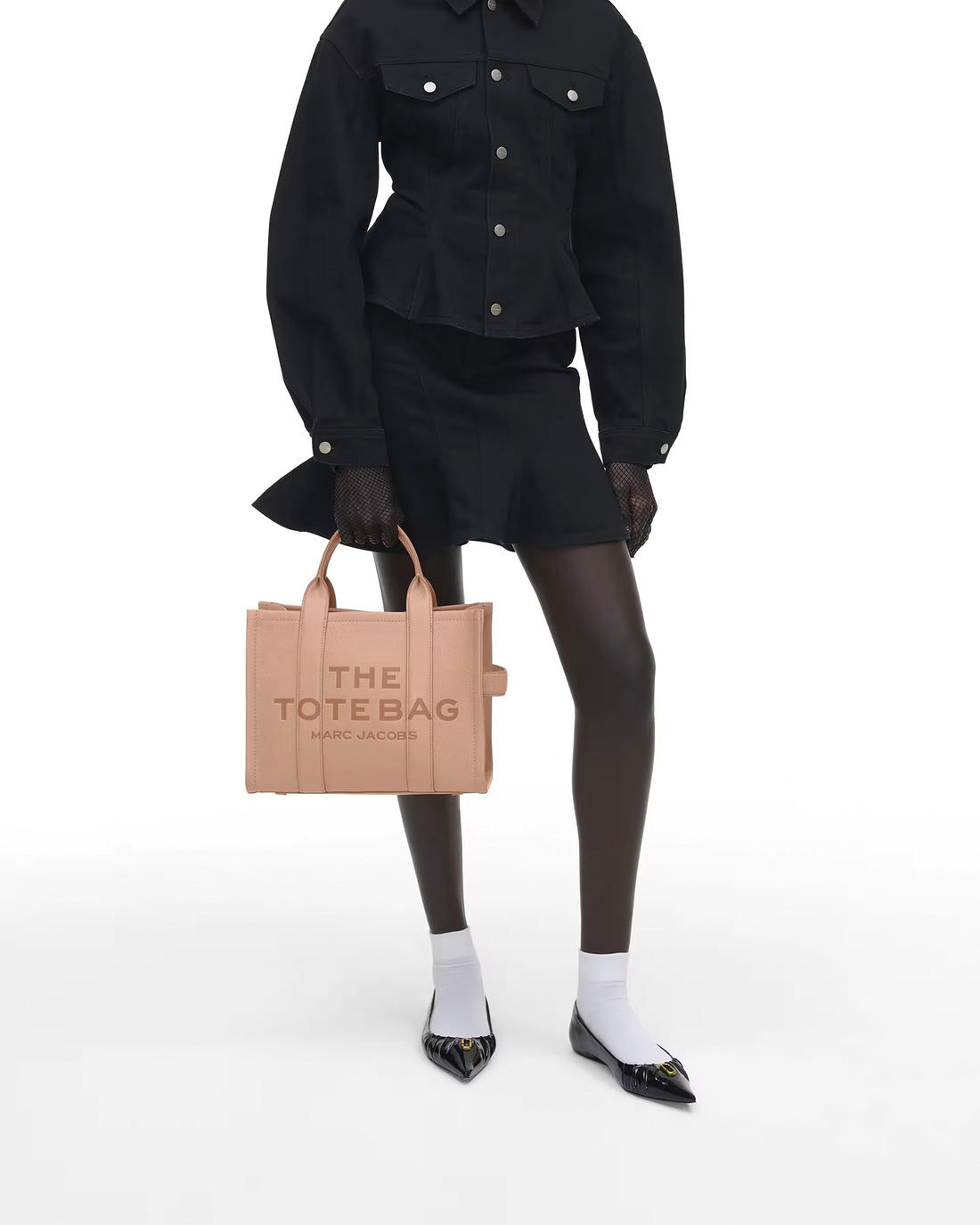 Marc Jacobs The Leather Medium Tote Bag - ROSE