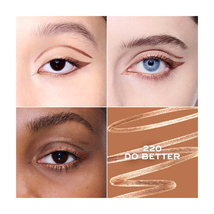 Marc Jacobs Drawn This Way Eyeliner - DO BETTER - METALLIC COPPER