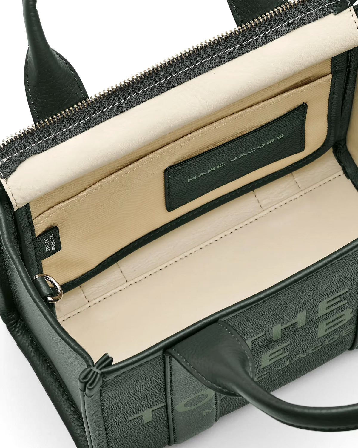 Marc Jacobs The Leather Small Tote Bag - IVY