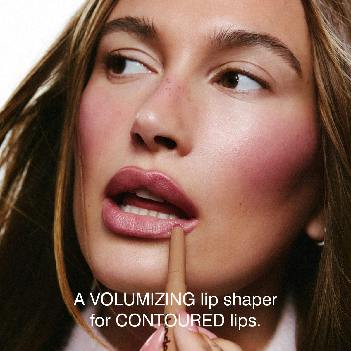 Rhode Peptide Lip Shape Contouring Lip Shaper - Balance - caramel brown