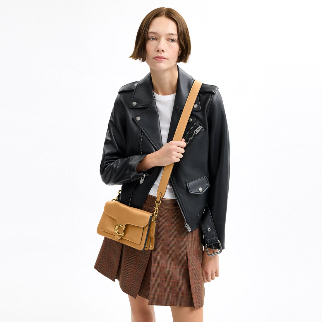 Coach Tabby Shoulder Bag 26 - Brass/Biscuit