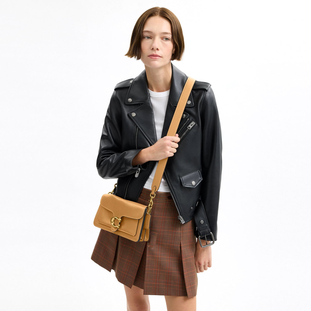 Coach Tabby Shoulder Bag 26 - Brass/Biscuit